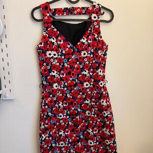 Zippered Jacob Floral dress